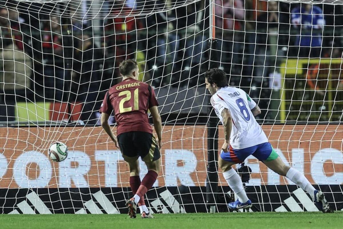 L’Italia vince in Belgio e conquista i quarti di Nations League -