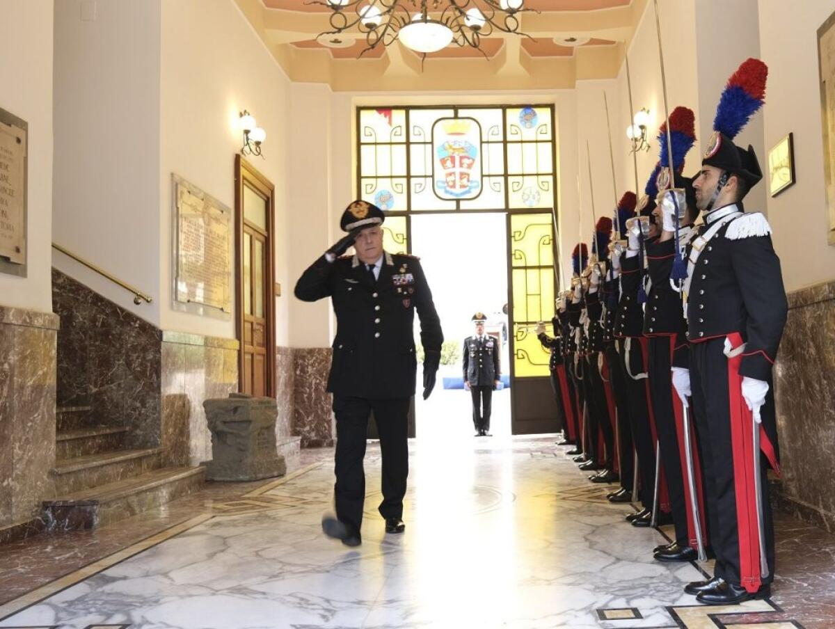 Generale Luzi in visita al Comando Interregionale Carabinieri “Culqualber” - 