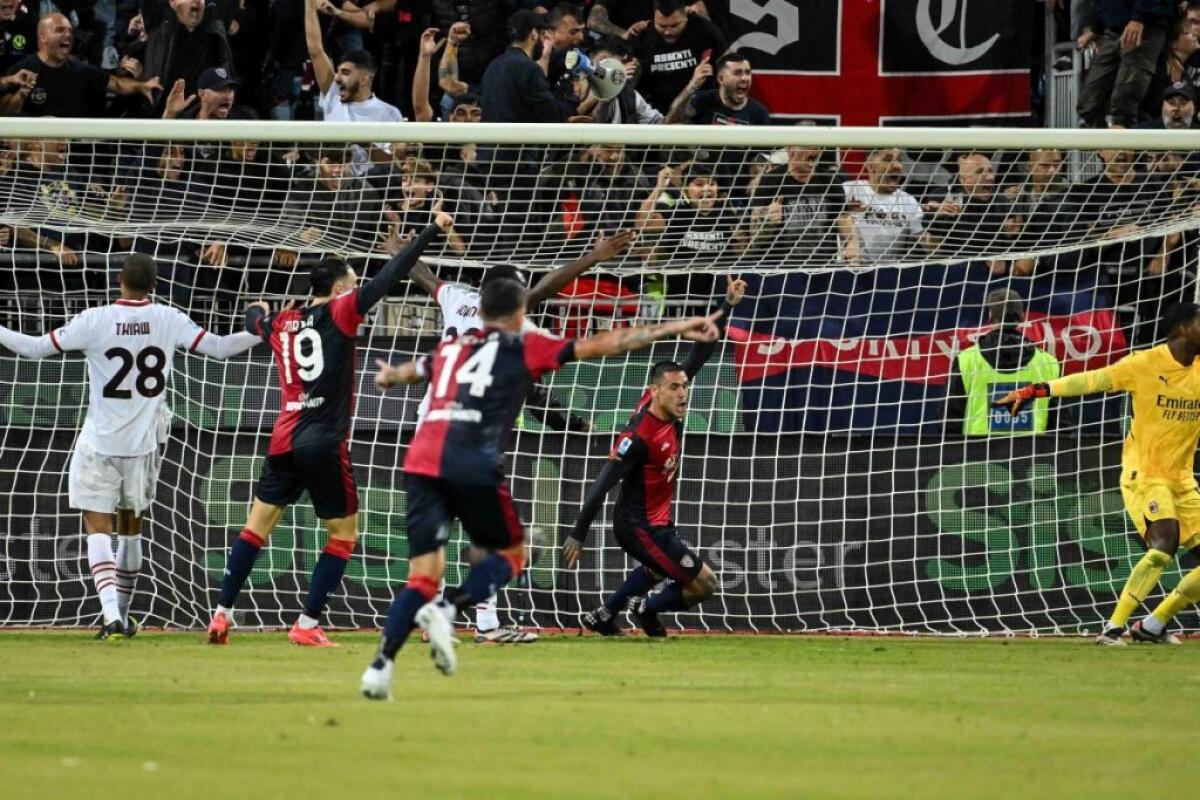 Grandi giocate ed eurogol, Cagliari-Milan 3-3 - 