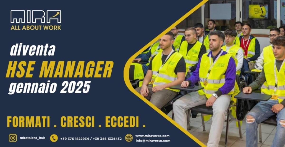 Ritorna l'AperiSafety di Mira Group: aperto a tutti in vista del corso Hse manager 2025 - 