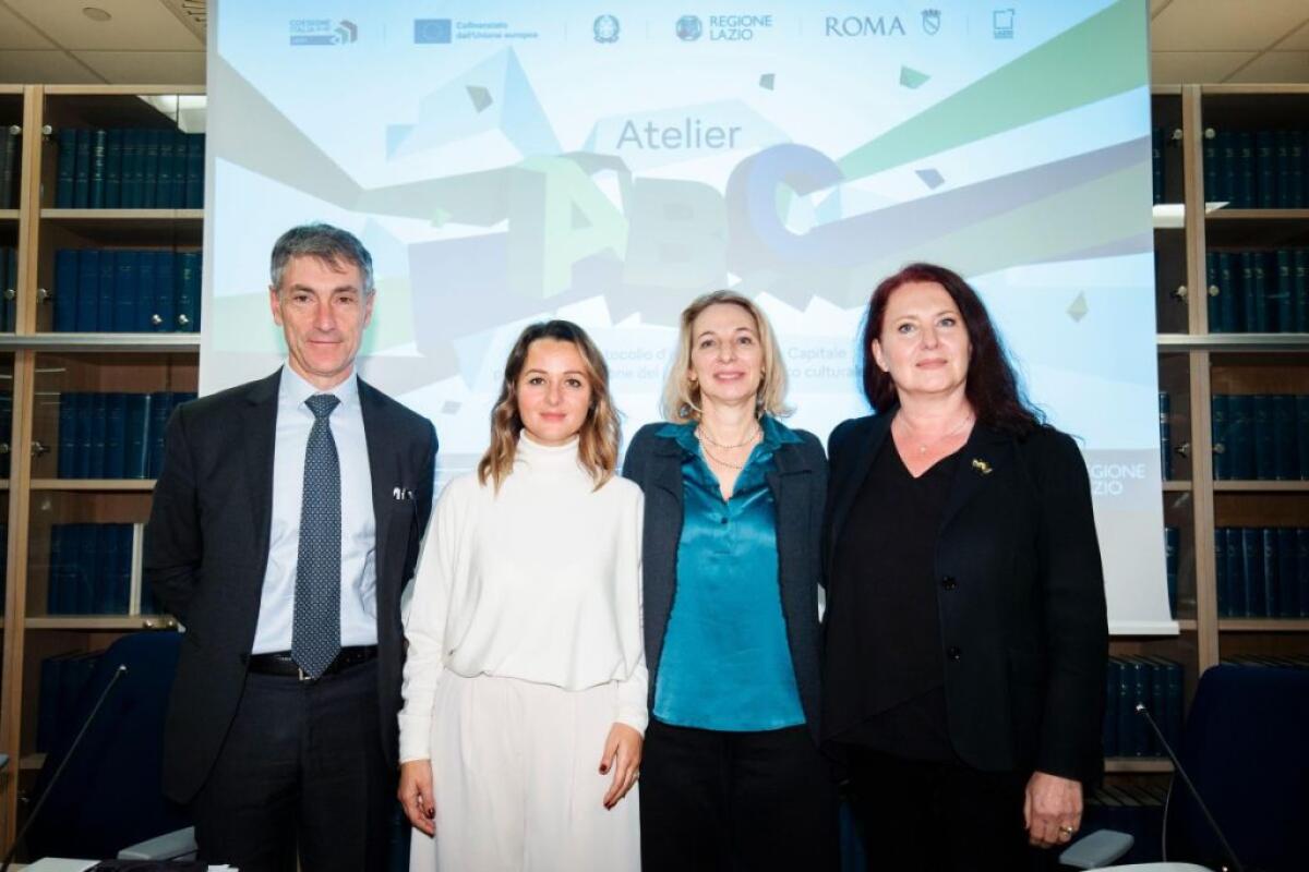 Atelier ABC, protocollo d’intesa tra Regione Lazio e Roma Capitale - 