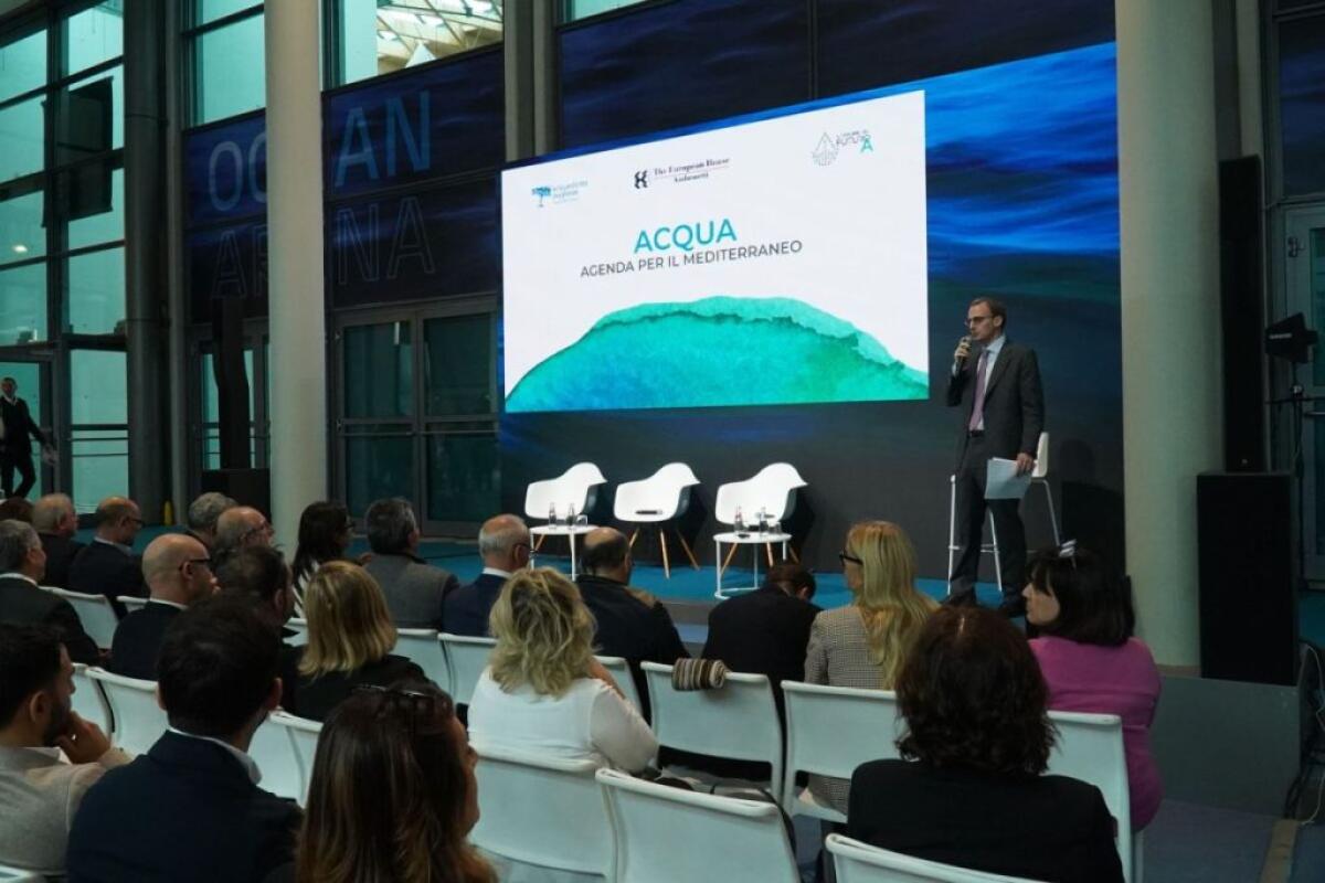 Mediterraneo e crisi idrica, Agenda di AQP-Ambrosetti: più cooperazione - 