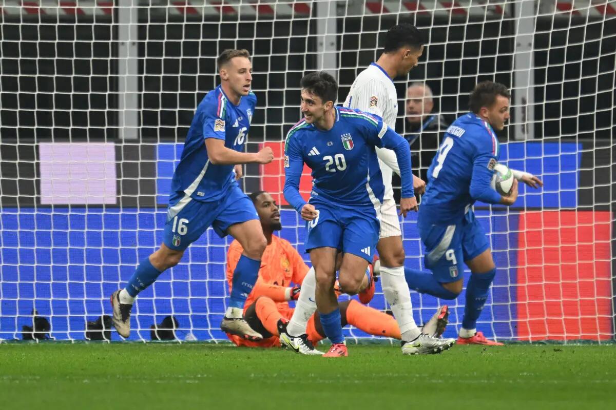 Italia ko a San Siro, la Francia vince 3-1 e chiude 1^ -