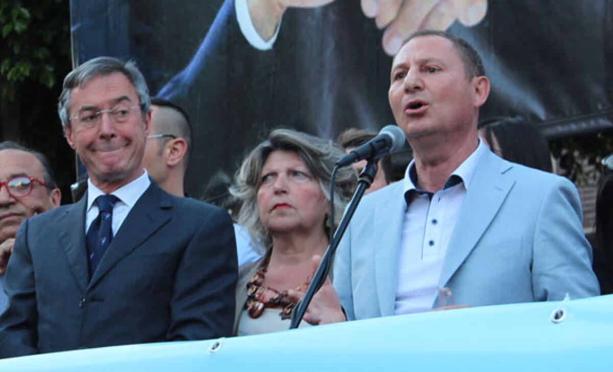 "Da Cafà espressioni volgari e offensive", Greco: "Ha ricoperto incarichi al tempo degli sprechi" - Greco e Cafà quando condivisero la campagna elettorale del 2015