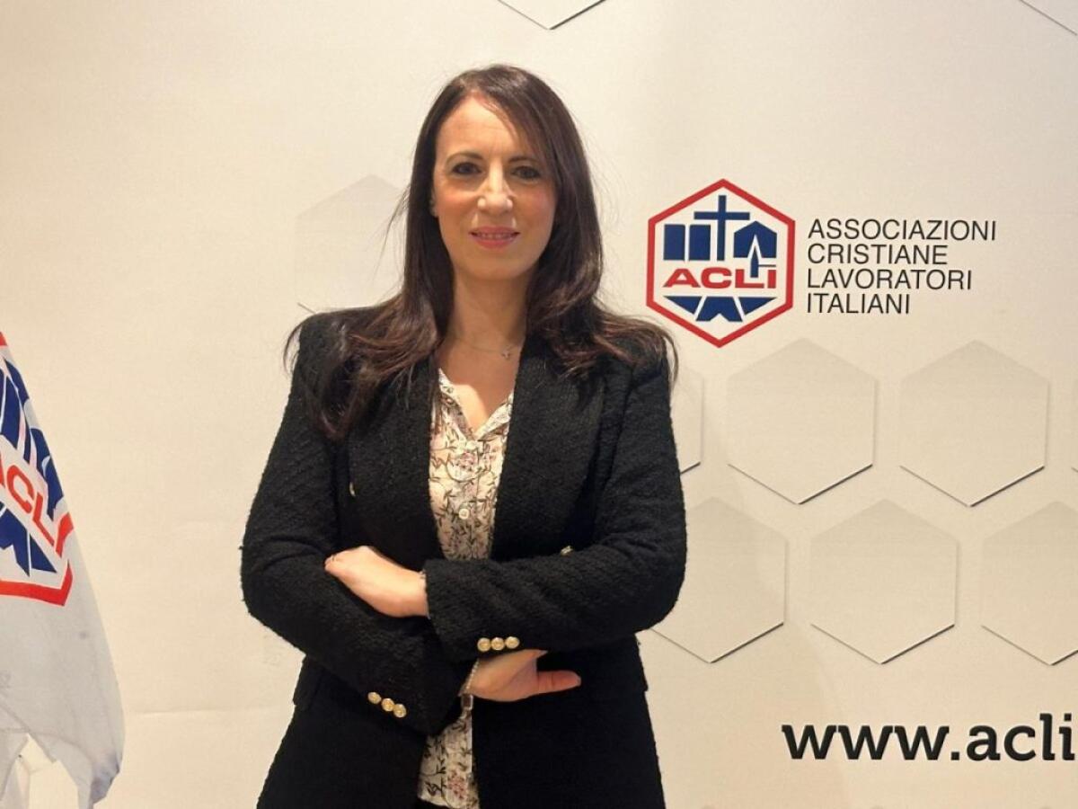 Agata Aiello Presidente Acli Sicilia, eletta nella presidenza nazionale -