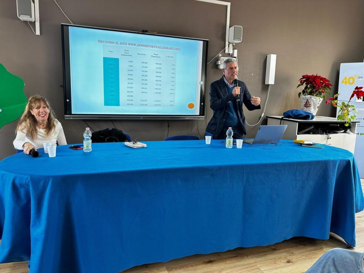 "Dannati in Terrasanta", al Vittorini Nicosia spiega le radici del conflitto israelo-palestinese - 