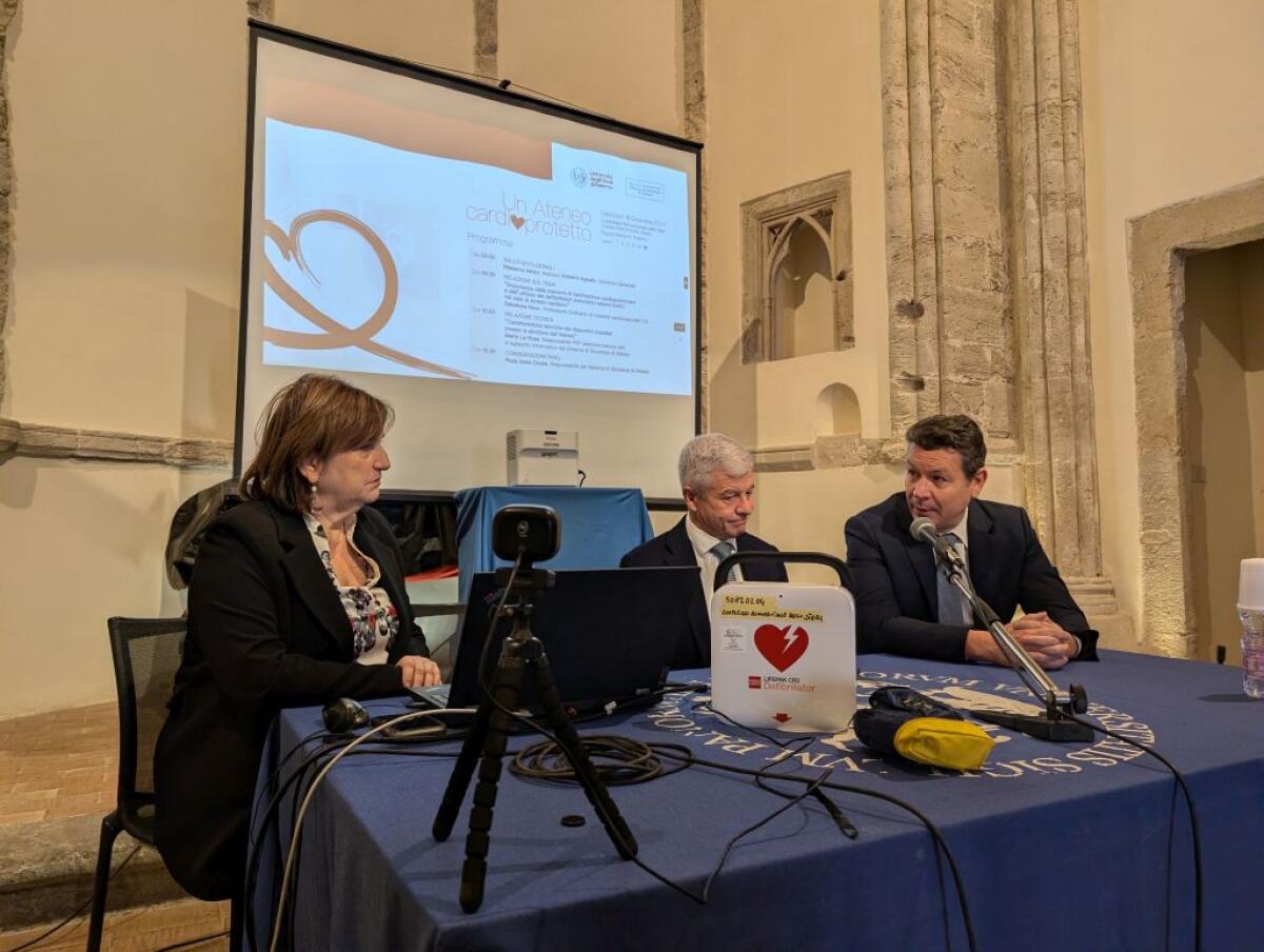 Morti improvvise da arresto cardiaco, all’Università di Palermo altri 50 defibrillatori - 