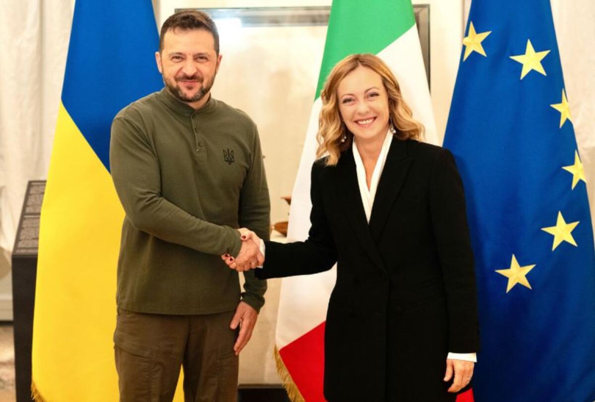 Meloni ribadisce a Zelensky sostegno italiano per una pace giusta - 