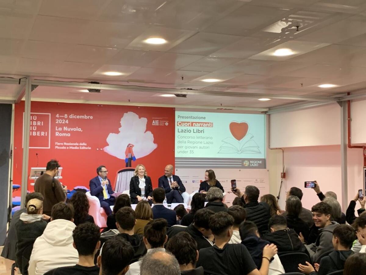 La Regione Lazio lancia il concorso letterario “Cuori narranti” - 