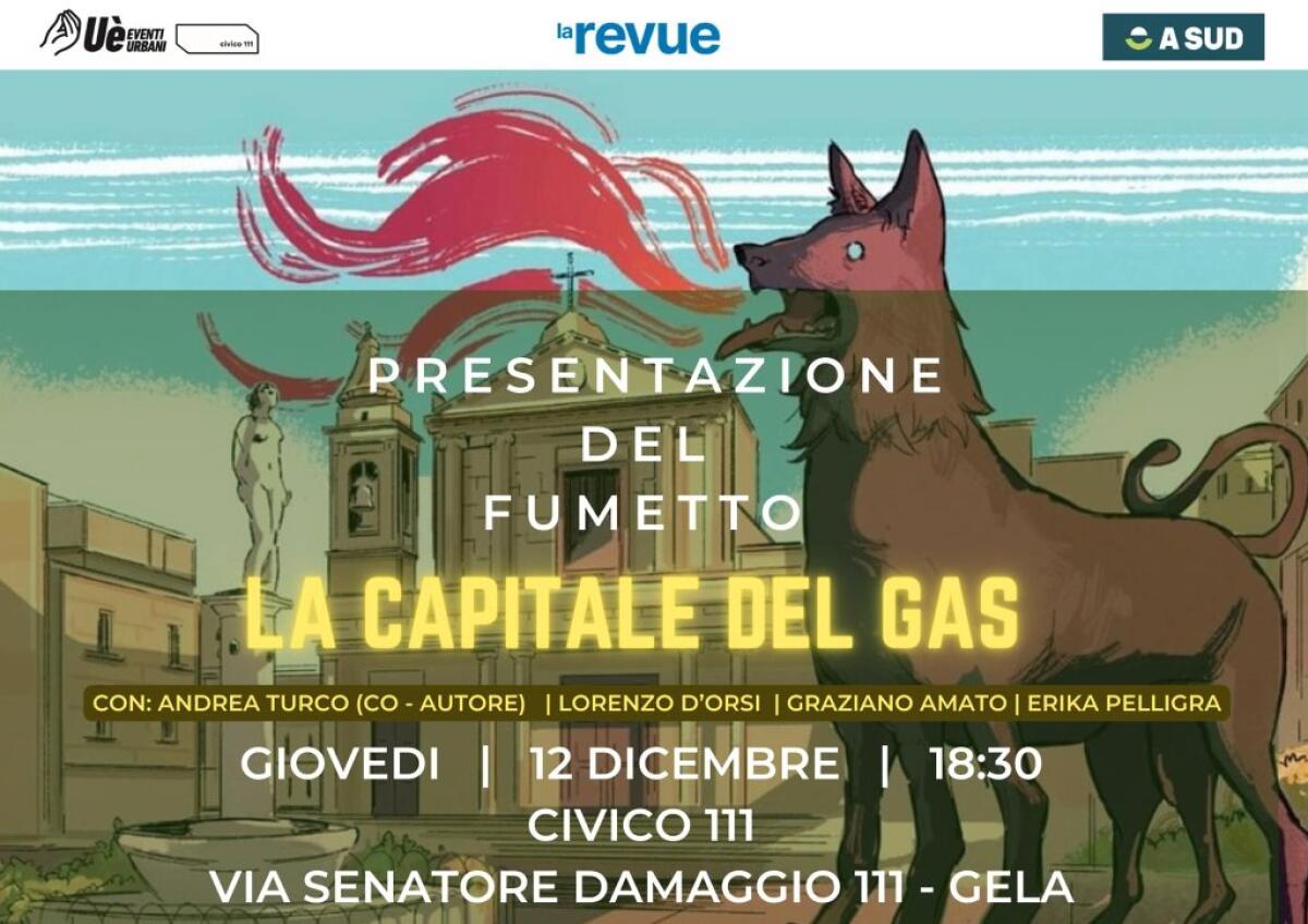 Dal petrolio al gas, l'inchiesta a fumetti: in città la presentazione - 