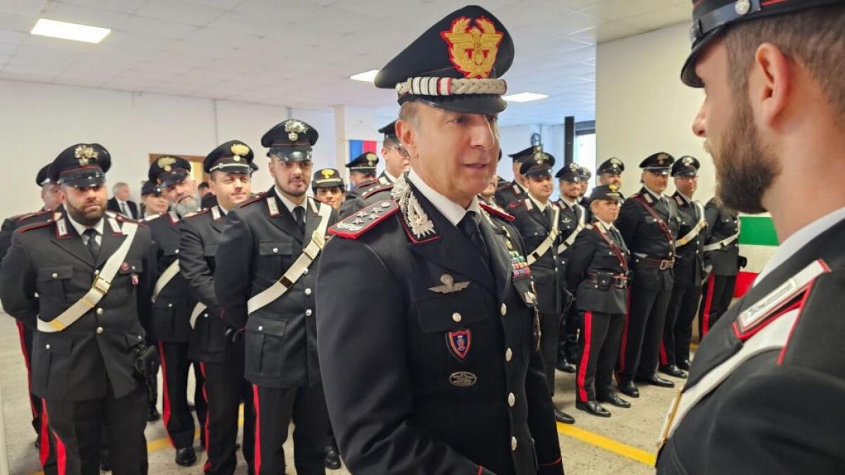 Il generale Luongo in visita al Comando Interregionale Carabinieri “Culqualber” -