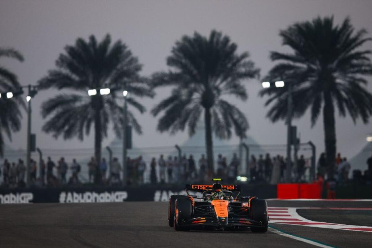 Le McLaren volano nelle libere di Abu Dhabi, Ferrari dietro - 