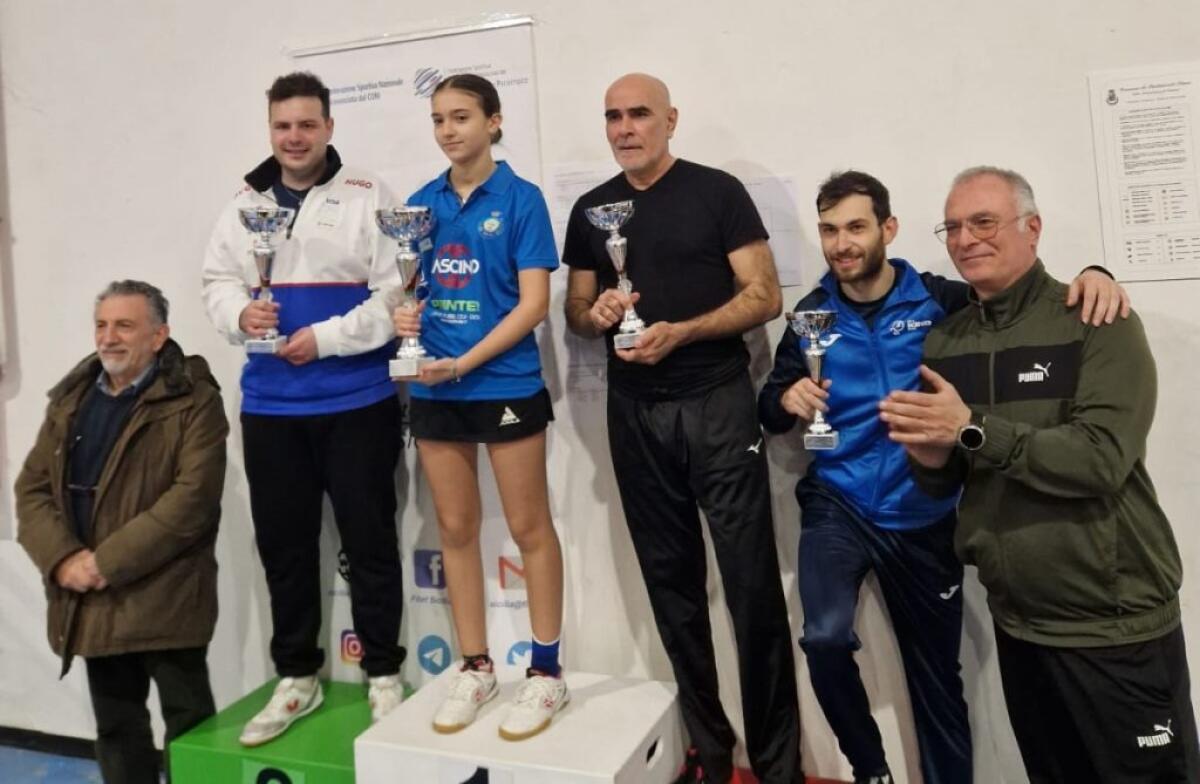 Torneo regionale, successi e piazzamenti importanti per i pongisti della Tennistavolo Gela - 