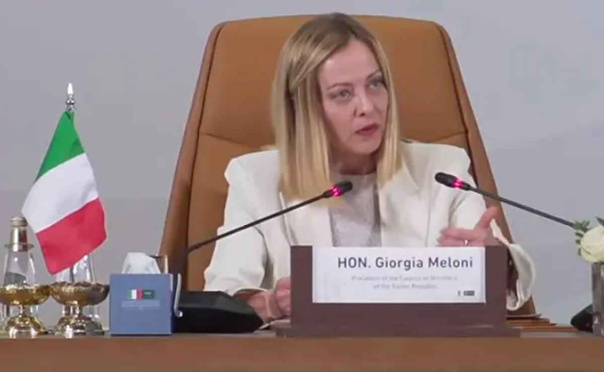 Meloni in Arabia Saudita “Inizia nuova era di cooperazione” - 