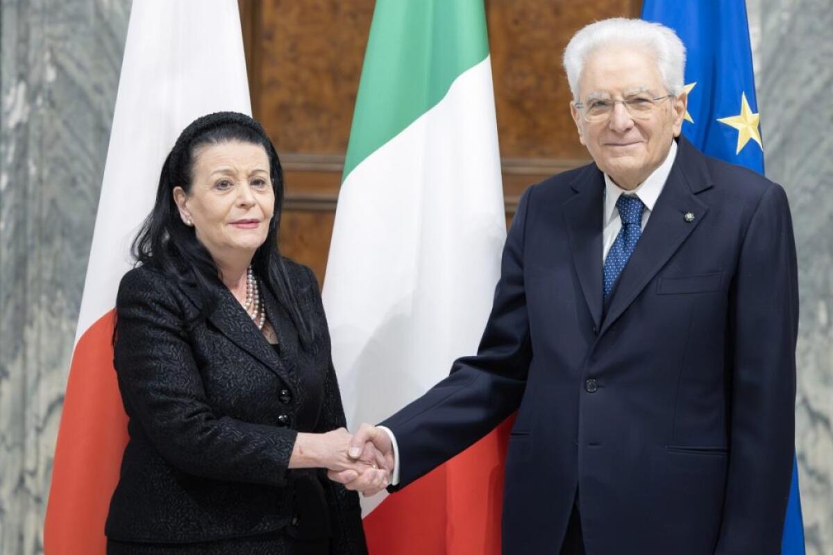Mattarella “Eccellente collaborazione tra Italia e Malta” - 