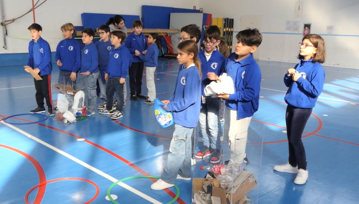 Alla Verga si impara la raccolta differenziata giocando -