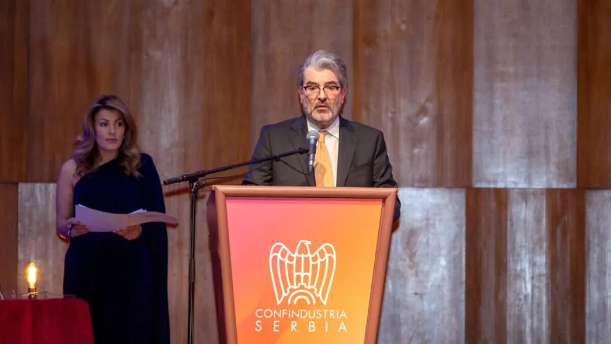Assemblea di Confindustria Serbia a Belgrado, Rossi “Crescita continua” -