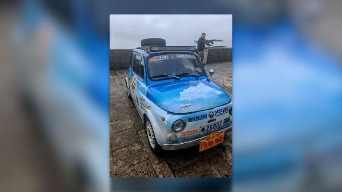 San Marino alla conquista della Pechino-Parigi in Fiat 500 -