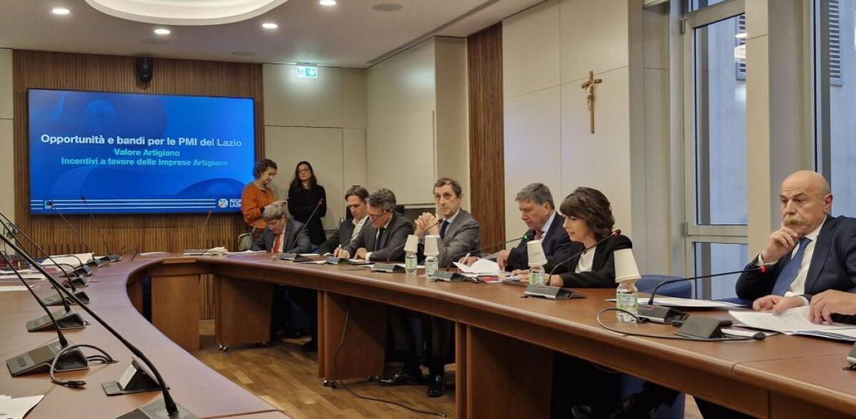 Bando Valore Artigiano, dalla Regione Lazio 6 milioni per le imprese - 