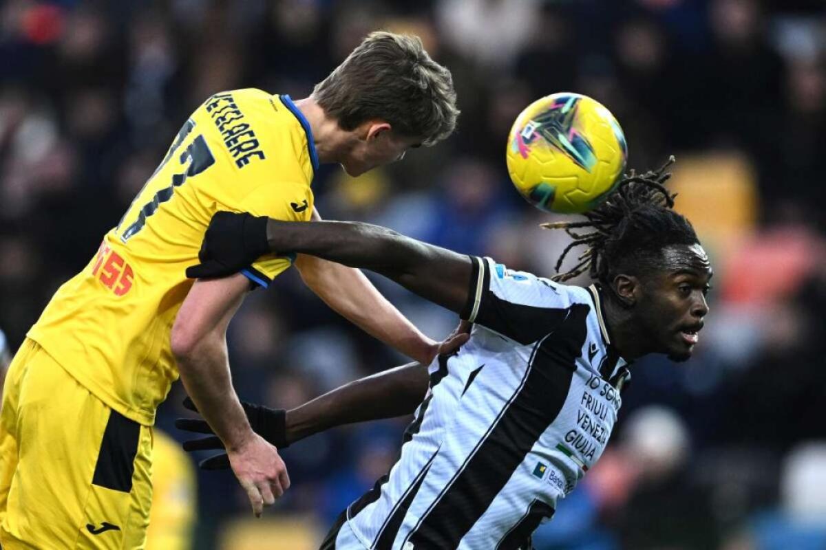 Poche emozioni e zero gol tra Udinese e Atalanta -