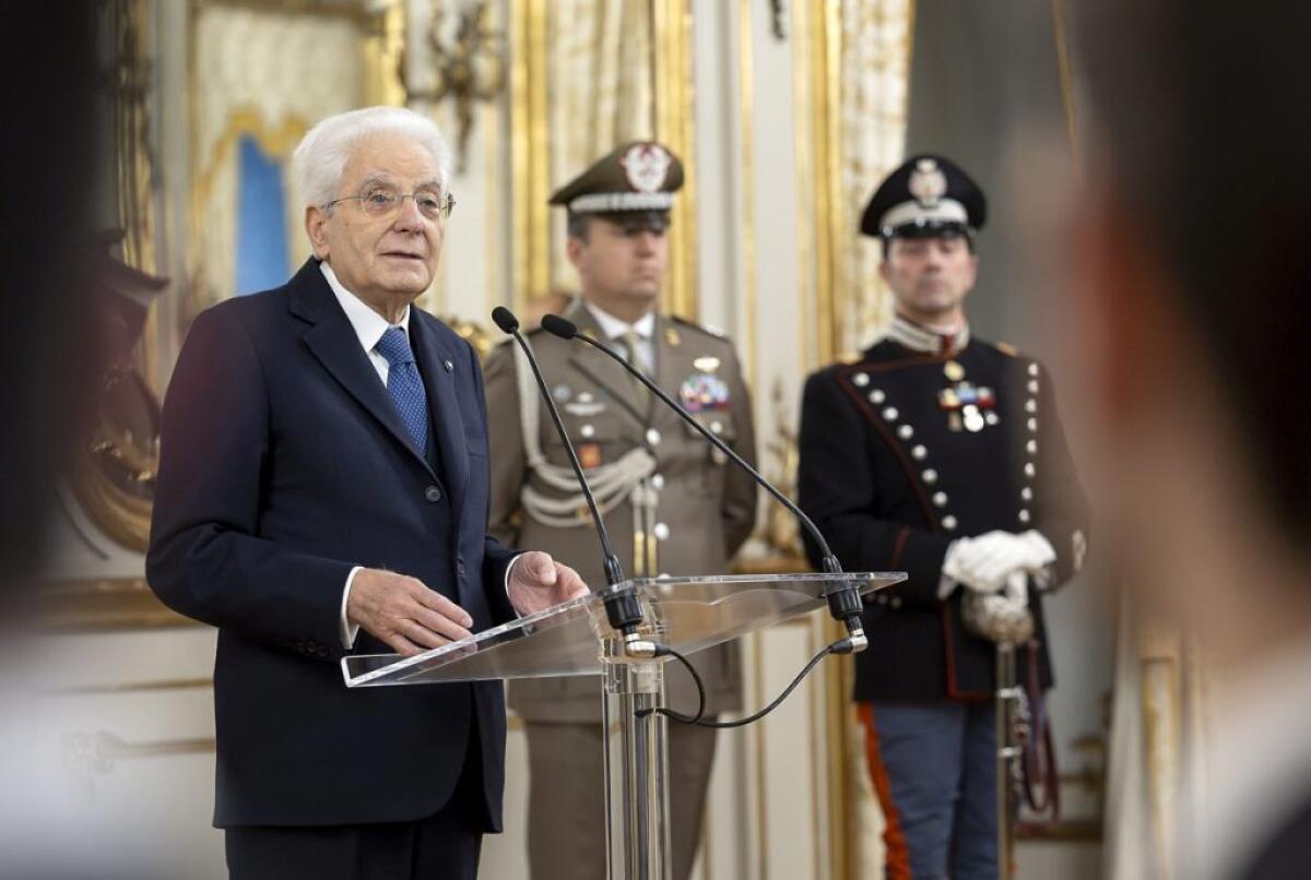 Mattarella “Tensioni per ritorno a politiche ottocentesche di potenza” - 