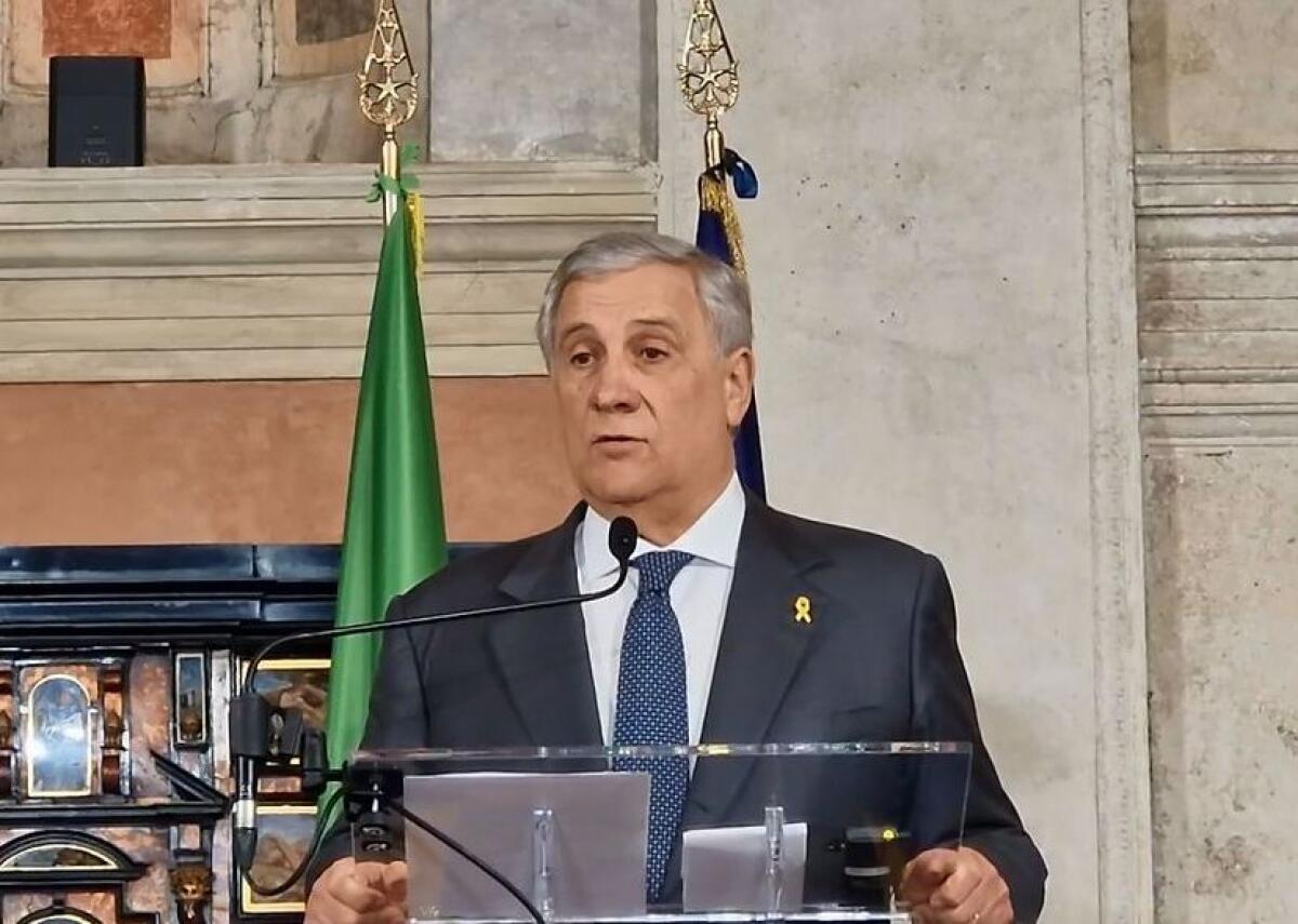 Tajani “Momento storico, vicini al cessate il fuoco a Gaza” - 