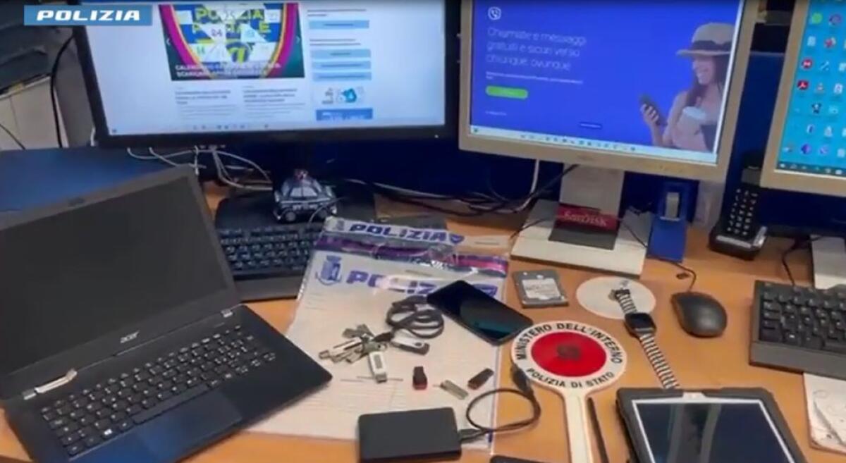 Pedopornografia online, 12 arresti e e migliaia di file sequestrati -