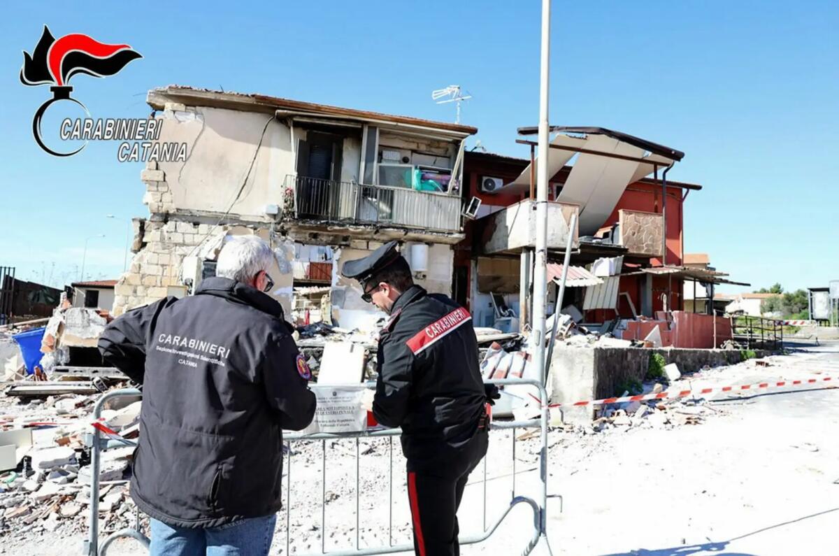 Esplosione del 21 gennaio a Catania, sequestrata l’area interessata dalla fuga di gas -