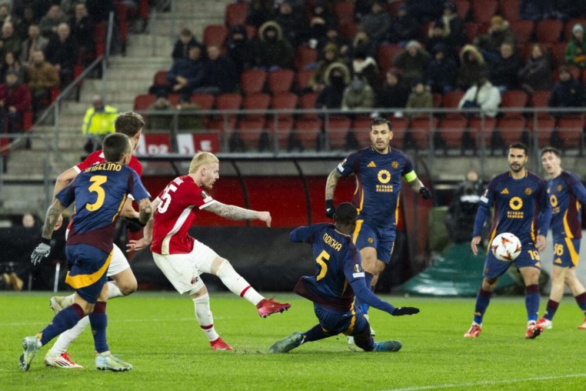 AZ Alkmaar-Roma 1-0, decide Parrott nel finale -