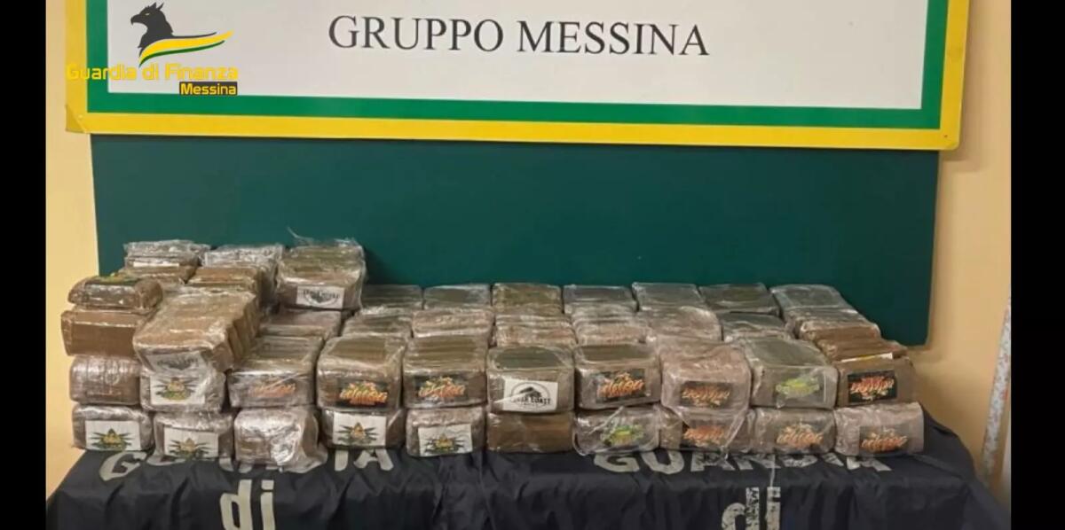 A Messina sequestrati 2 chili di cocaina e 40 di hashish -
