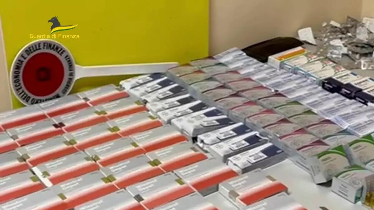 Caltanissetta, la Guardia di Finanza sequestra 30.000 dosi di anabolizzanti e farmaci illegali -