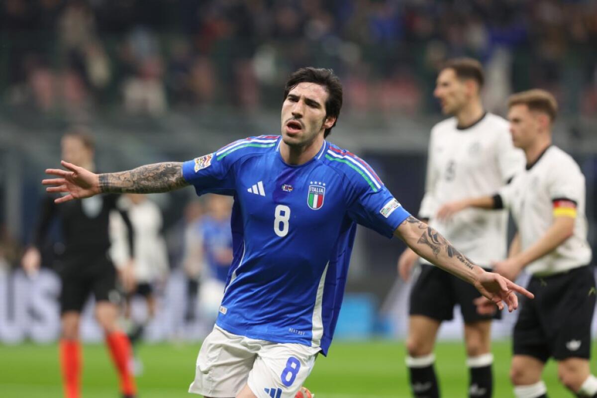 Tonali illude gli azzurri, ma a San Siro vince la Germania -