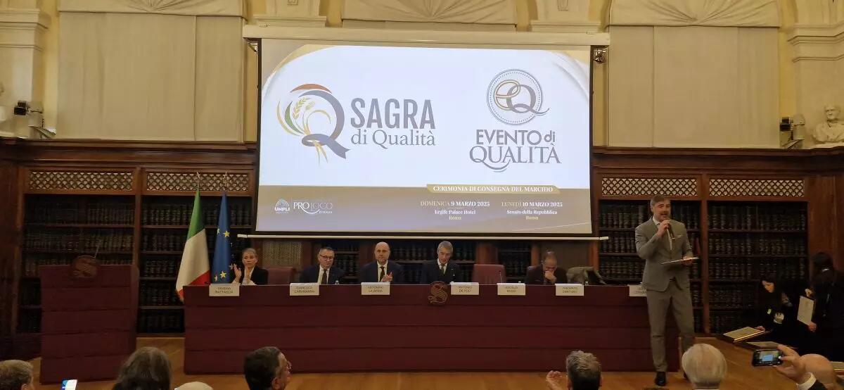 Unpli, al Senato premiate le “Sagre di Qualità” - 