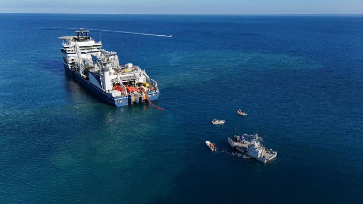 Terna avvia in Sicilia la posa del cavo sottomarino del Tyrrhenian Link -