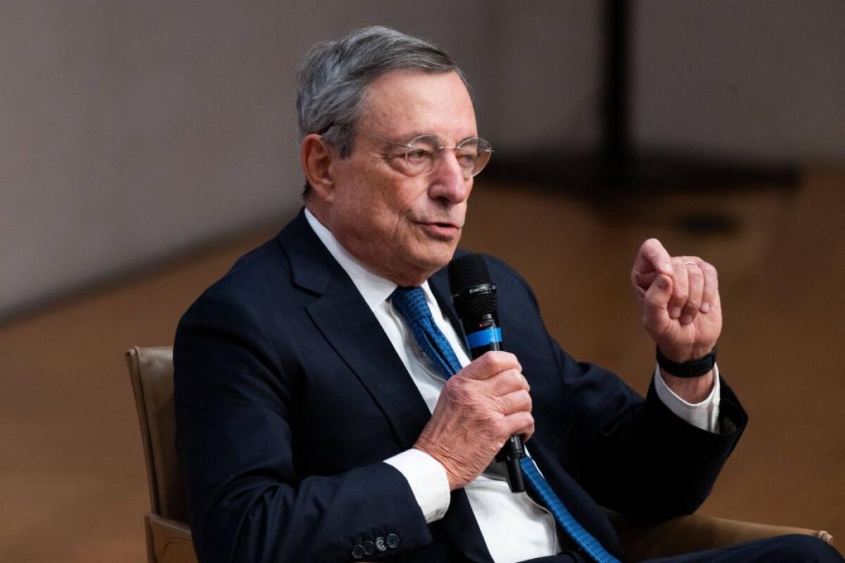 Draghi “Difesa comune europea passaggio obbligatorio” -