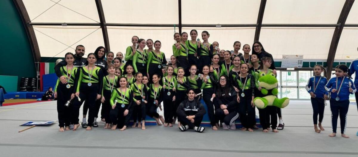ASD Acrobatic Group, incetta di medaglie al PalaMillenium di Rosolini - 