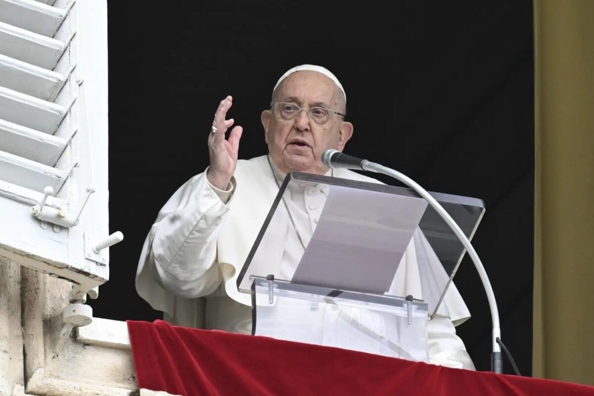 Appello di Papa Francesco ai Governanti cristiani “Impegnatevi per la pace” -