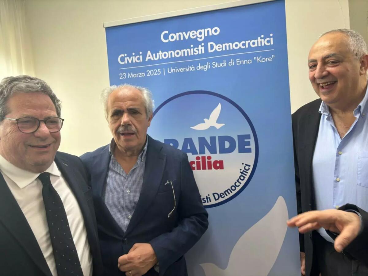 Ecco ‘Grande Sicilia’, il nuovo partito fondato da Lombardo, Micciché e Lagalla -