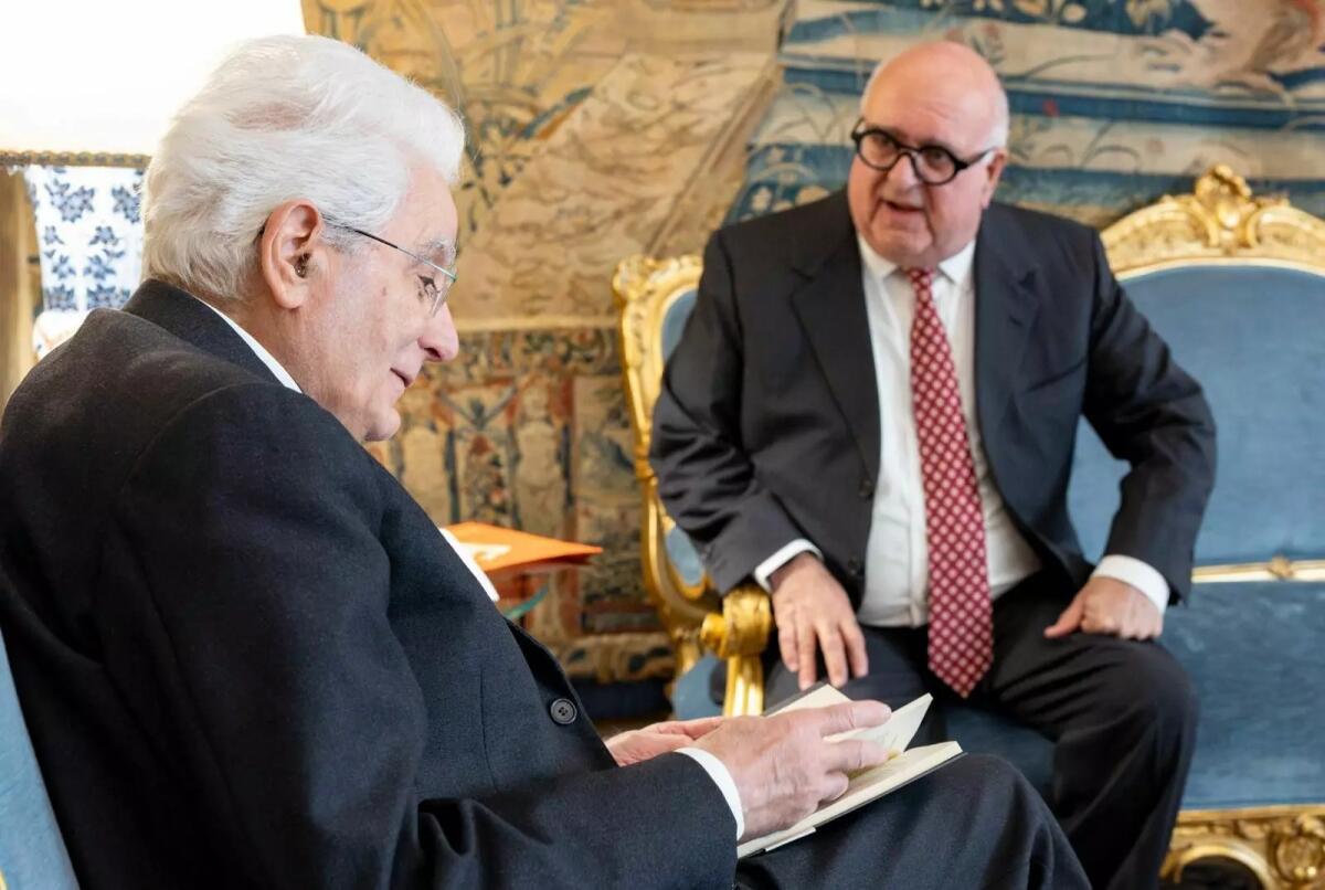 “Sipario siciliano” presentato al presidente Sergio Mattarella - 