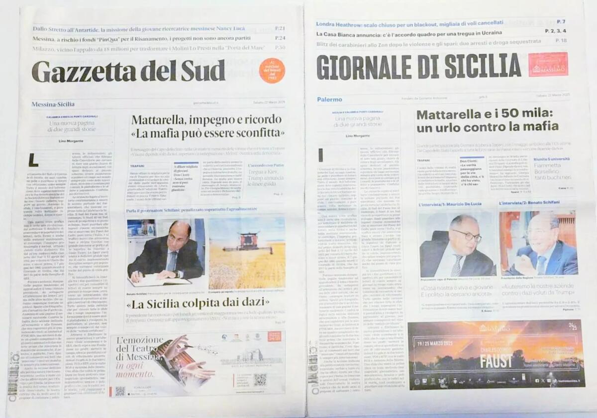 Nuova grafica per Giornale di Sicilia e Gazzetta del Sud, Morgante “Un rilancio” -