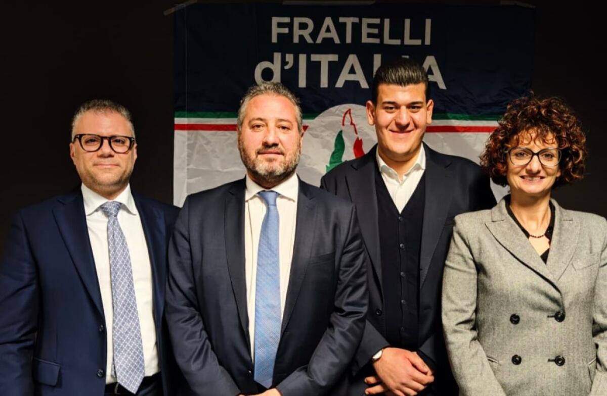 Riccobene coordinatore FdI a Riesi, inaugurato il circolo cittadino del partito -