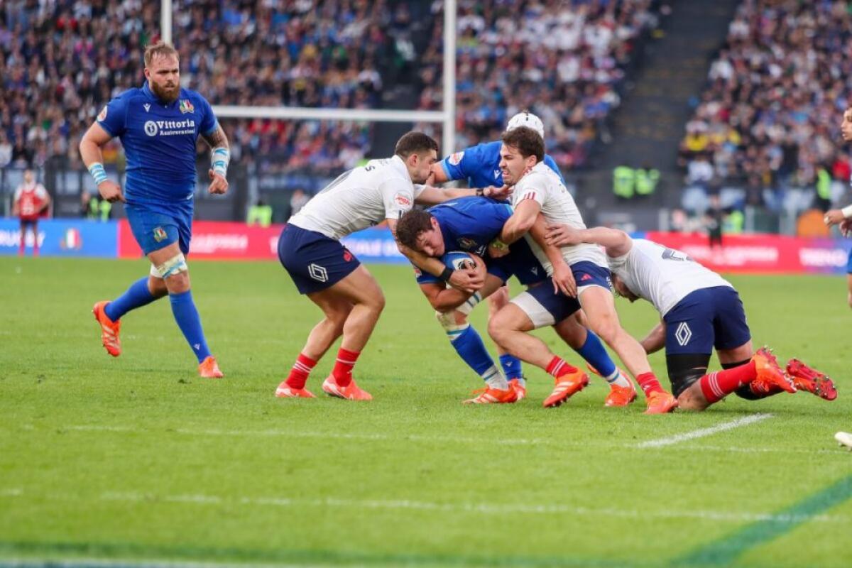 L’Italrugby crolla all’Olimpico contro la Francia - 