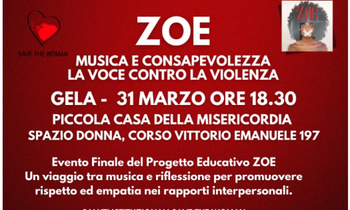 "Zoe", si conclude l'esperimento sociale di Angelo Famao e il tour nelle scuole con Save the woman - 