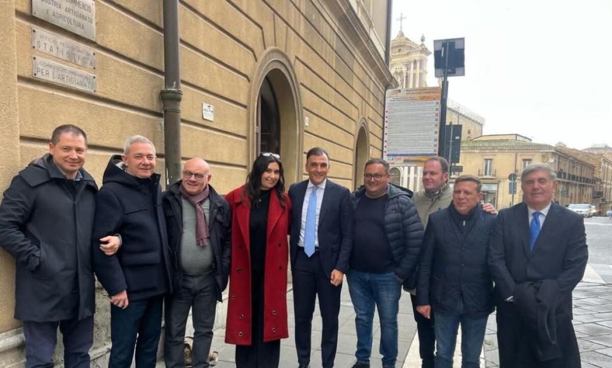 Gli azzurri locali da Tamajo, l'assessore regionale è un loro riferimento: c'era anche Federico -