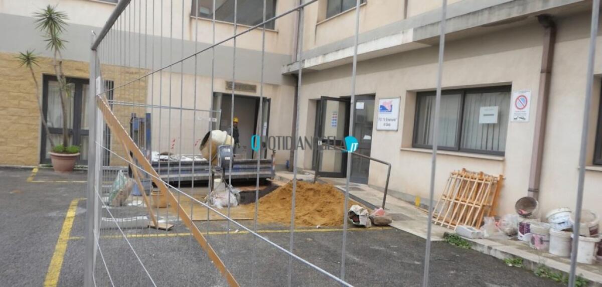 Lavori nelle aree interne dell'ospedale "Vittorio Emanuele", diverse modifche e spotamenti -