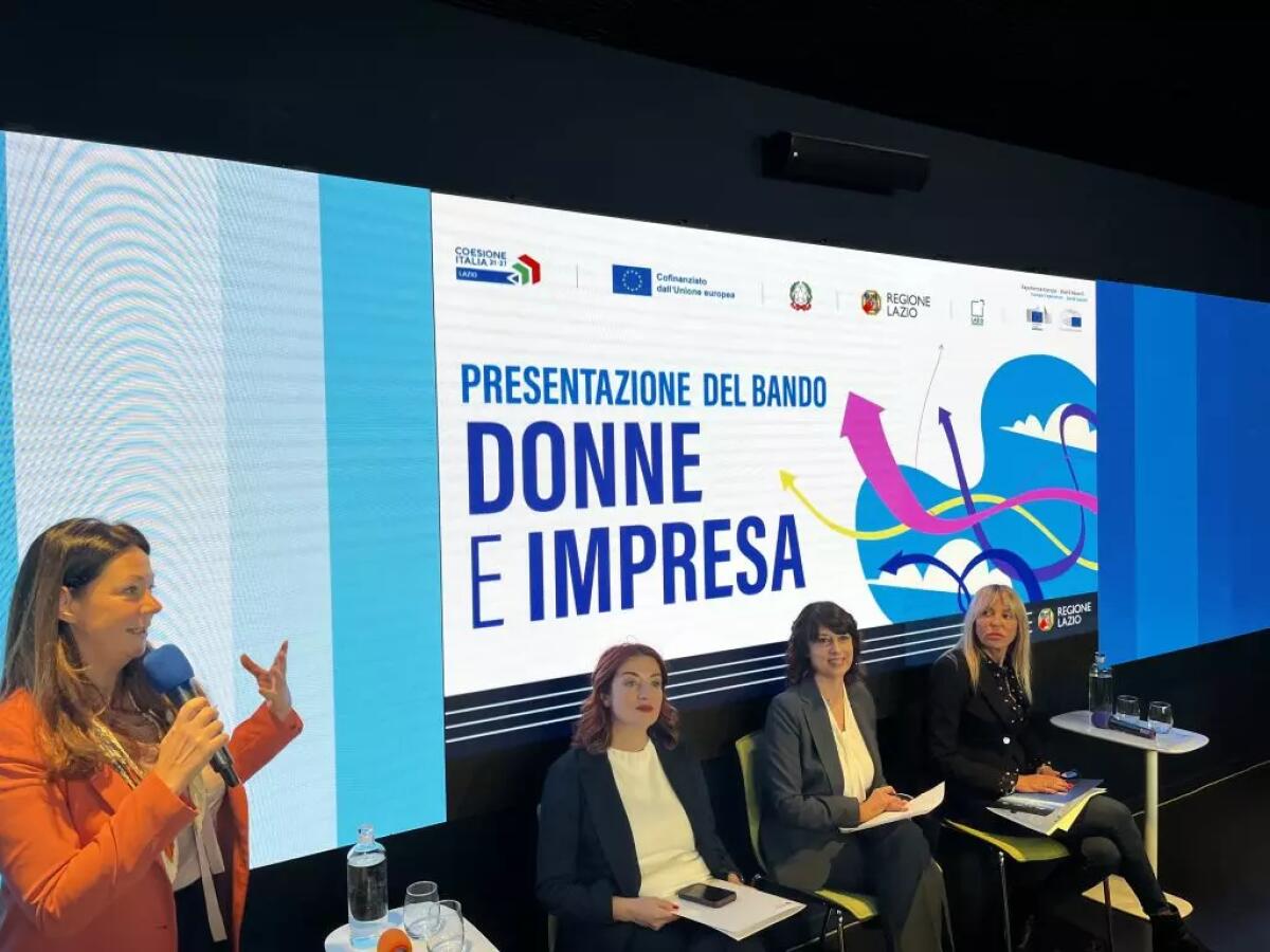 Regione Lazio, bando da 3 mln per sostenere le imprese femminili - 