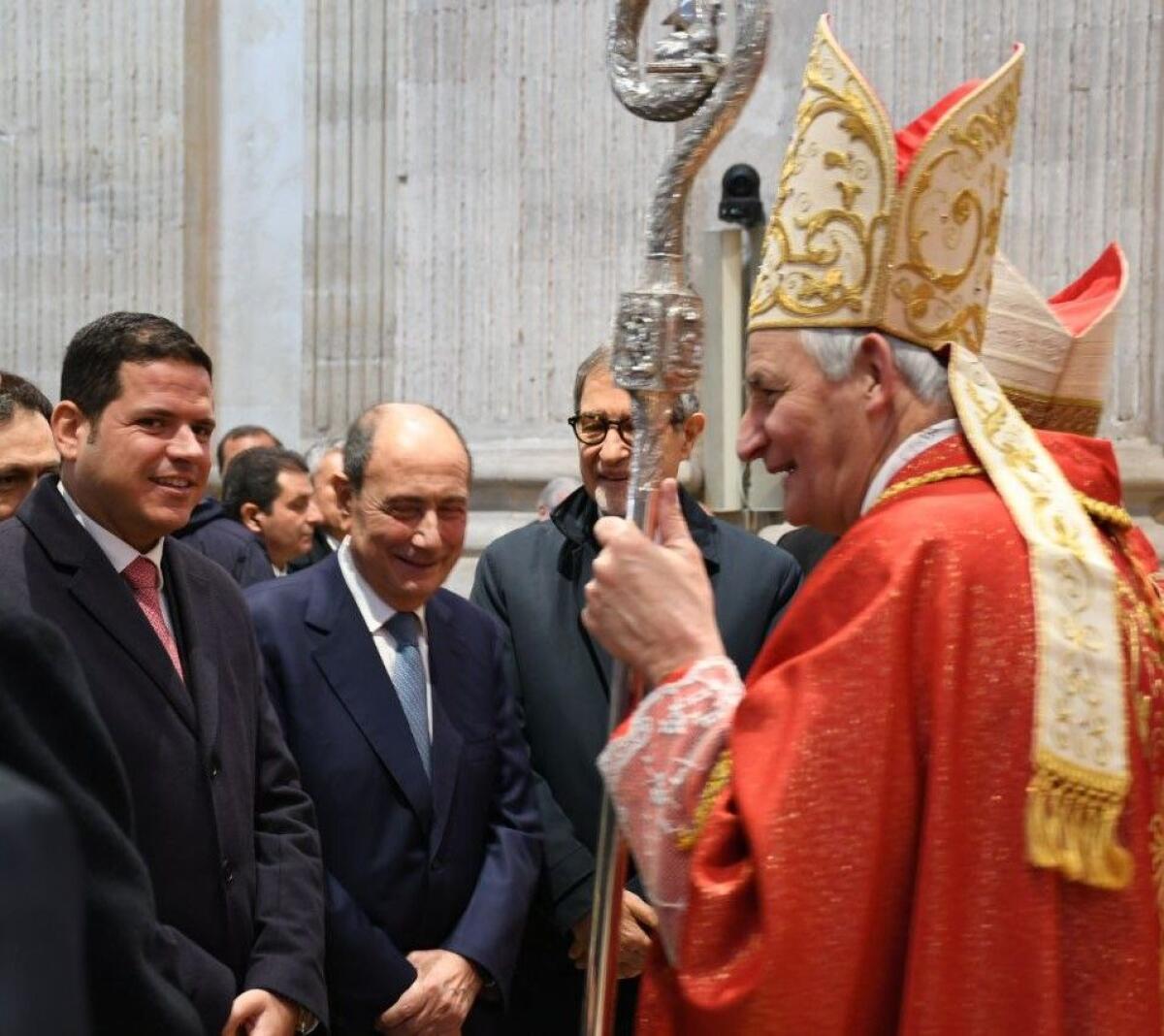 Sant’Agata, Schifani al pontificale “Impegnati per futuro migliore in Sicilia” -