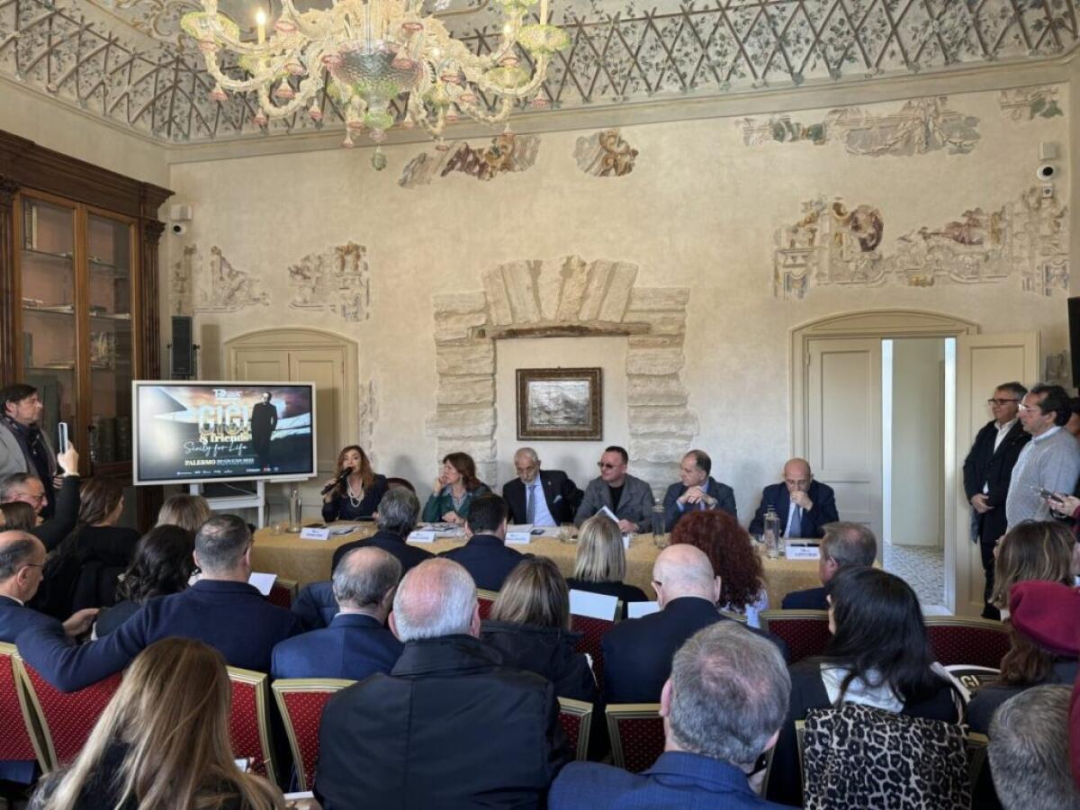 Gigi D’Alessio al Barbera di Palermo con la Fondazione Dragotto, incasso in beneficenza - 