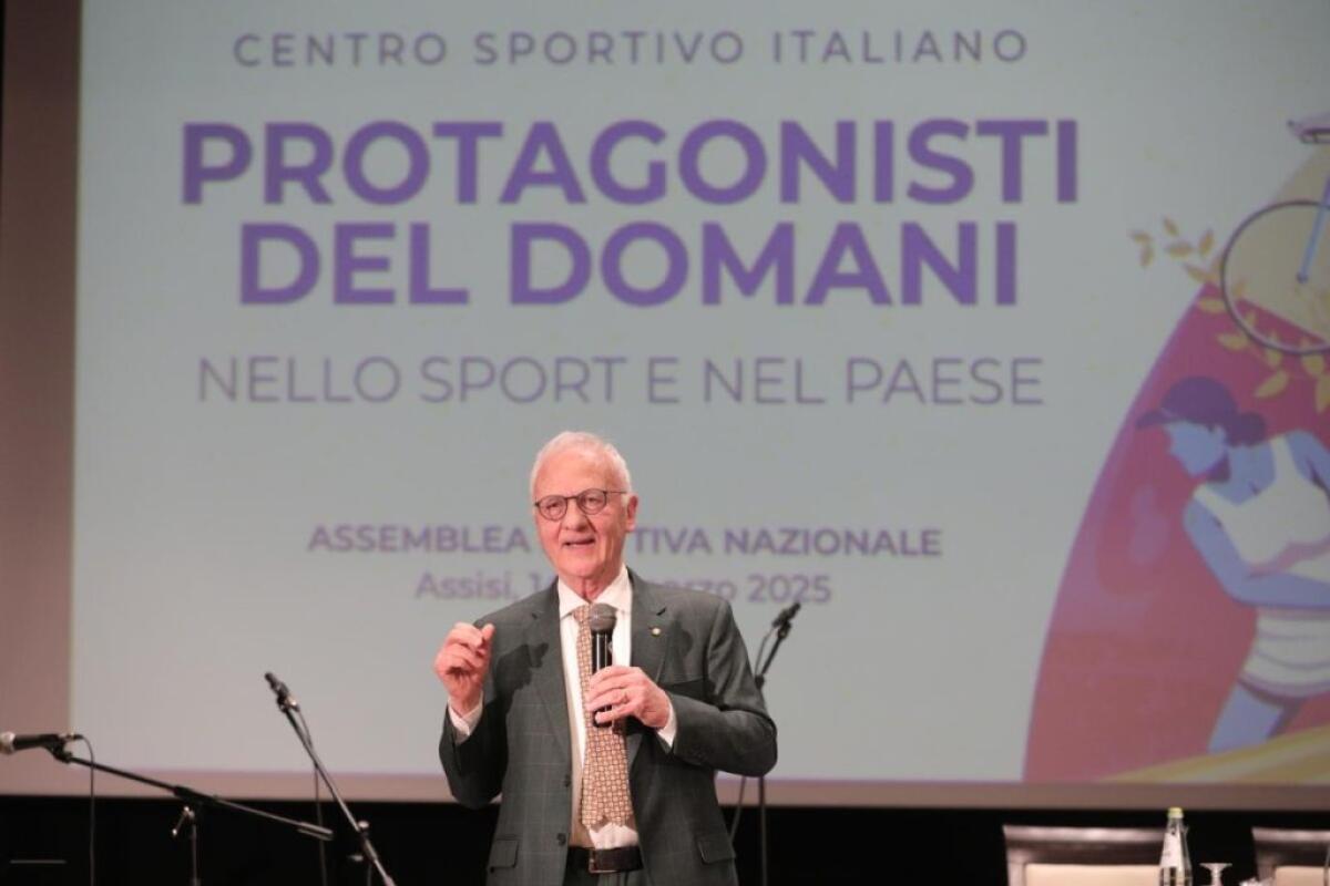 Bosio riconfermato presidente del Centro Sportivo Italiano - 