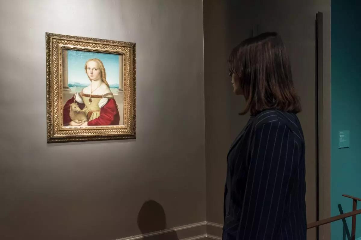 Alle Gallerie d’Italia – Napoli la “Dama col liocorno” di Raffaello -